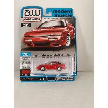 Auto World 1:64 Dodge Conquest Tsi 1986 red